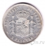 Испания 5 песет 1885
