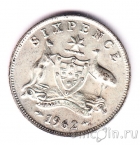 Австралия 6 пенсов 1962