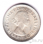 Австралия 6 пенсов 1962