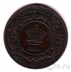 Новая Шотландия 1 цент 1864