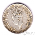 Британская Индия 1/4 рупии 1944