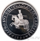 Испания 5 экю 1990 Альфонсо V