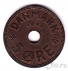 Фарерские острова 5 оре 1941