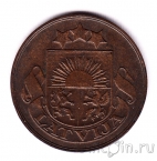 Латвия 2 сантима 1928