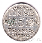 Тунис 5 франков 1936