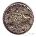 Австралия 6 пенсов 1948