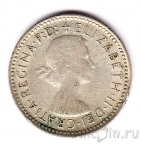 Австралия 6 пенсов 1957