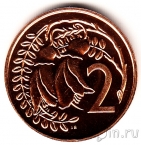 Новая Зеландия 2 цента 1988