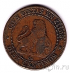 Испания 10 сентимо 1870