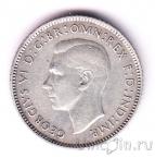 Австралия 6 пенсов 1942 (D)