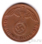 Германия 1 пфенниг 1939 (D)