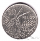 Центральноафриканские штаты (Конго) 500 франков 1976