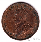Джерси 1/12 шиллинга 1923 (тип 1)