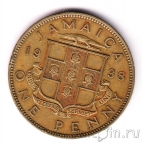 Ямайка 1 пенни 1938