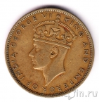 Ямайка 1 пенни 1938