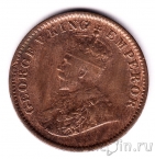Британская Индия 1/4 анны 1934
