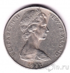 Новая Зеландия 20 центов 1981