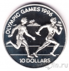 Соломоновы Острова 10 долларов 1994 Олимпийские Игры в Атланте