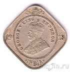 Британская Индия 2 анна 1918