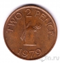 Гернси 2 пенса 1979
