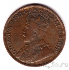 Канада 1 цент 1917