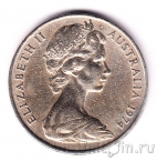 Австралия 20 центов 1974