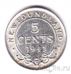 Ньюфаундленд 5 центов 1941