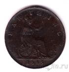 Великобритания 1 фартинг 1885