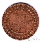 Тунис 10 сантимов 1891