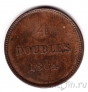Гернси 4 дубля 1864
