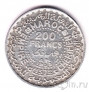 Марокко 200 франков 1953