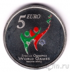 Ирландия 5 евро 2003 Специальные Игры (без буклета)