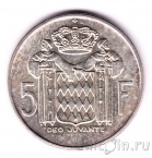 Монако 5 франков 1966