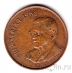 ЮАР 2 цента 1968