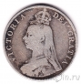 Великобритания двойной флорин 1890