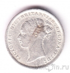 Великобритания 3 пенса 1884