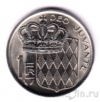 Монако 1 франк 1977