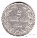 Финляндия 2 марки 1906