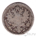 Финляндия 25 пенни 1866