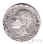 Испания 50 сентимо 1880