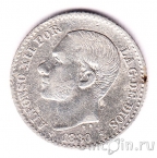 Испания 50 сентимо 1880