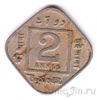 Британская Индия 2 анны 1919