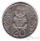 Новая Зеландия 20 центов 2004
