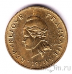 Новые Гебриды 1 франк 1970