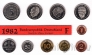 ФРГ набор 10 монет 1982 (F)