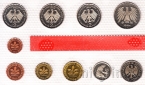 ФРГ набор 10 монет 1984 (J)