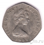 Остров Мэн 50 пенсов 1980