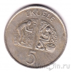 Экваториальная Гвинея 5 эквеле 1975
