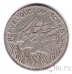 Чад 100 франков 1978