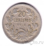 Чили 20 сентаво 1921